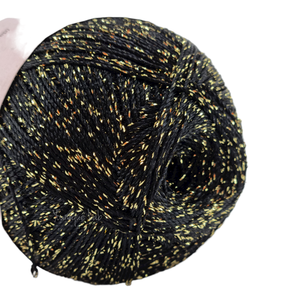 105 033 μαύρο χρυσό Bright Yarn Art