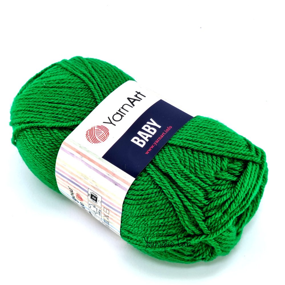 338 πράσινο Baby Yarn Art 1