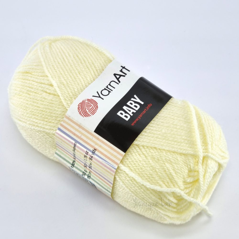 502 κρεμ Baby Yarn Art 1