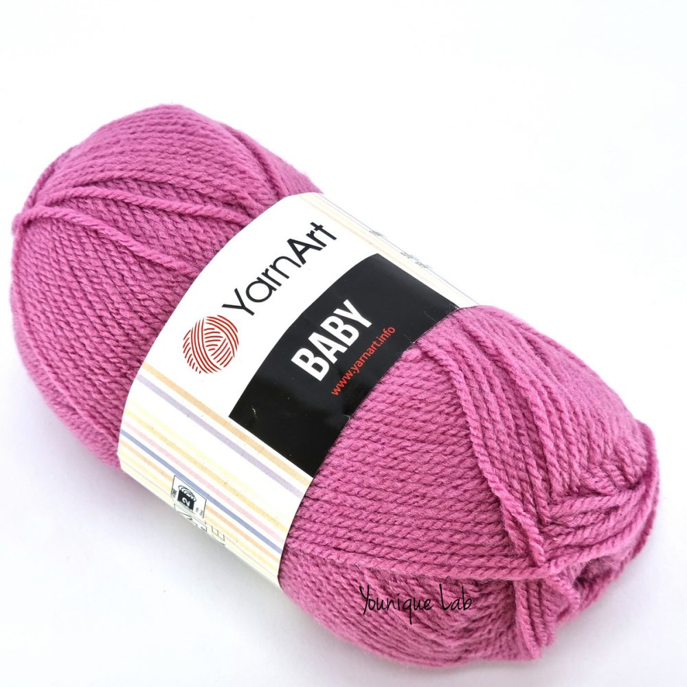 560 ροζ παστέλ Baby Yarn Art 1
