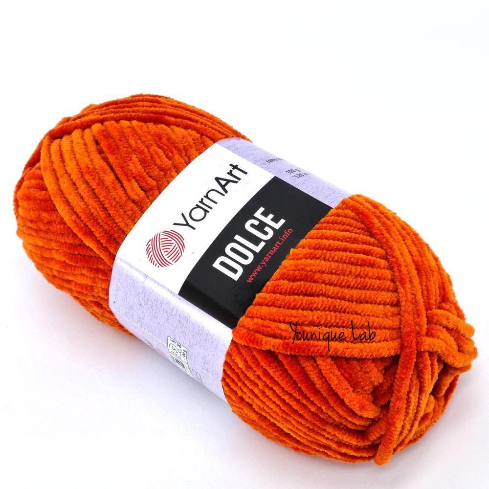 778 πορτοκαλί Dolce Yarn Art 1