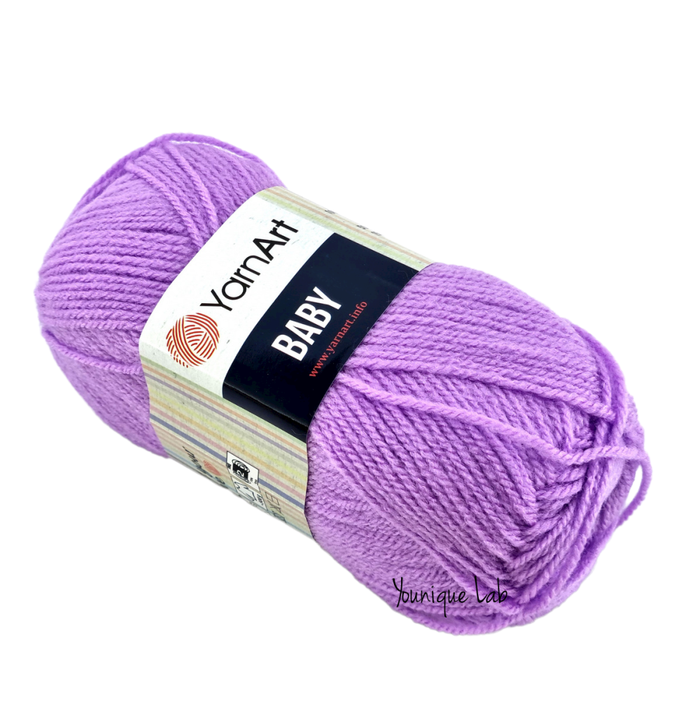 9560 λιλά Baby Yarn Art 1