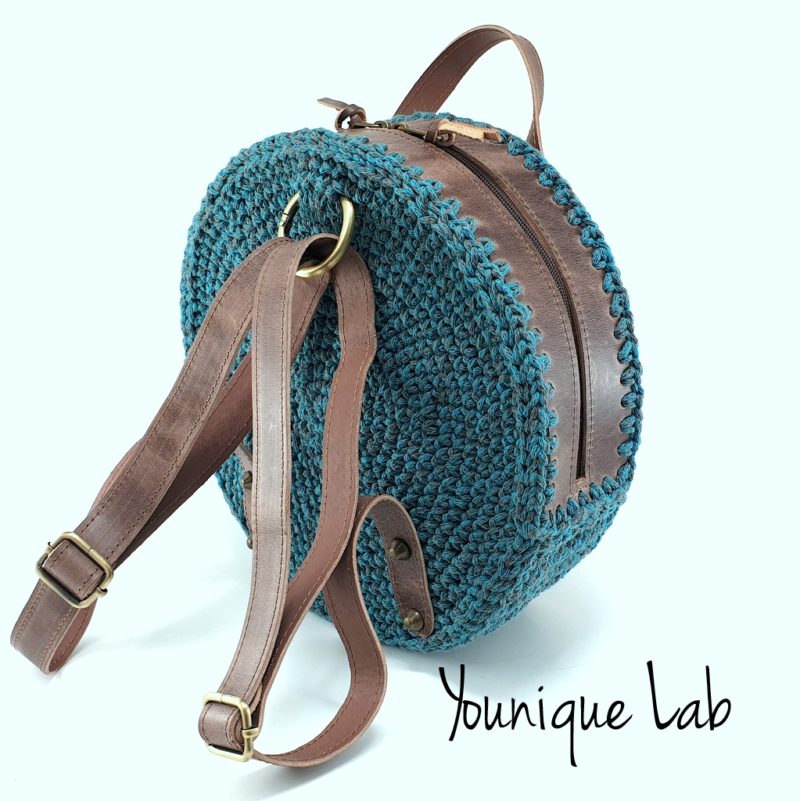 Cordelia στρογγυλή τσάντα πλάτης by Younique Lab
