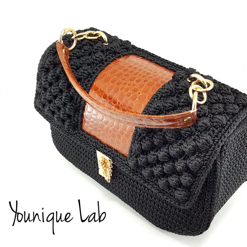 Lady Y black bag by Younique Lab e