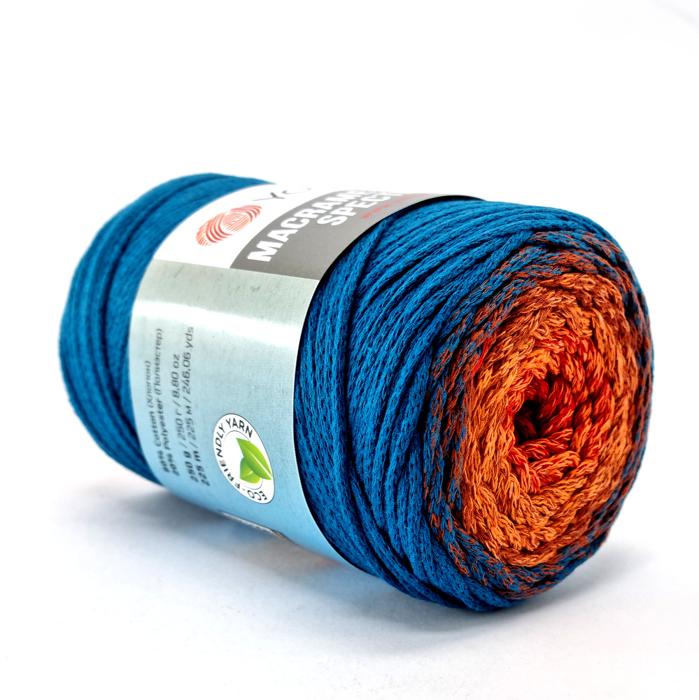Macrame cotton spectrum 1317 Yarn Art νήμα για τσάντες σουπλα χαλιά καλάθια by Younique Lab 1
