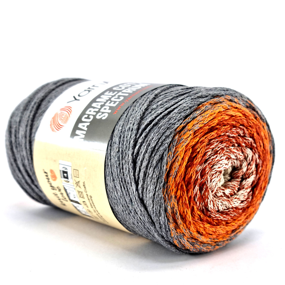 Macrame cotton spectrum 1320 Yarn Art νήμα για τσάντες σουπλα χαλιά καλάθια by Younique Lab 1