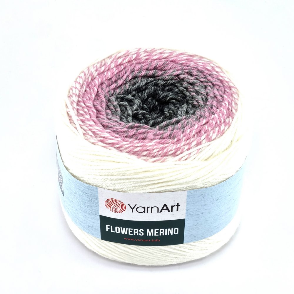 Yarn art flowers merino 546 by Younique Lab 1