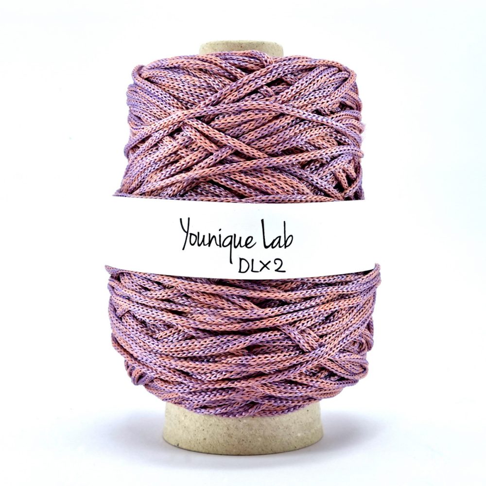 Νήμα Deluxe για τσάντες by Younique Lab ροζ και λιλά 2