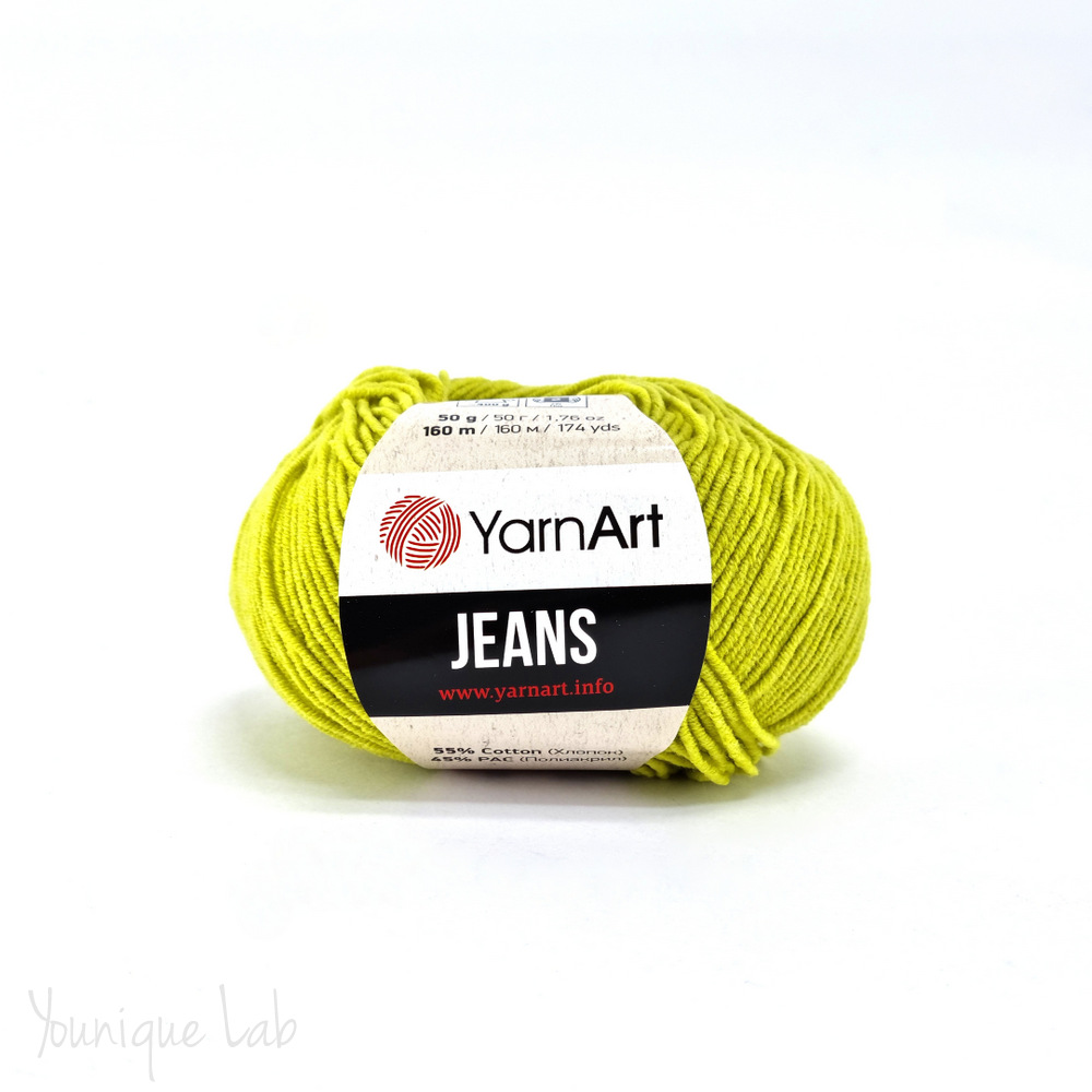 Νήμα Jeans Yarn Art No29 πράσινο ανοιχτό by Younique Lab 3