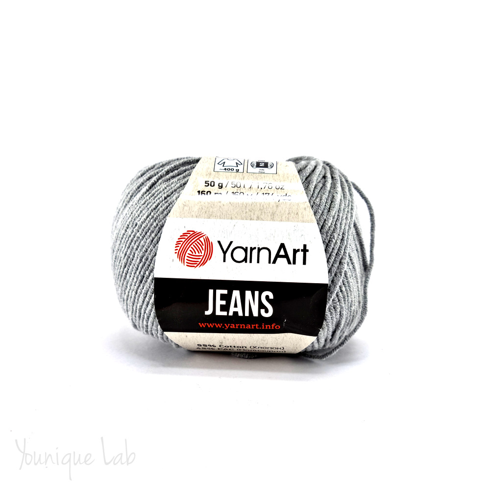 Νήμα Jeans Yarn Art No46 γκρι by Younique Lab 3