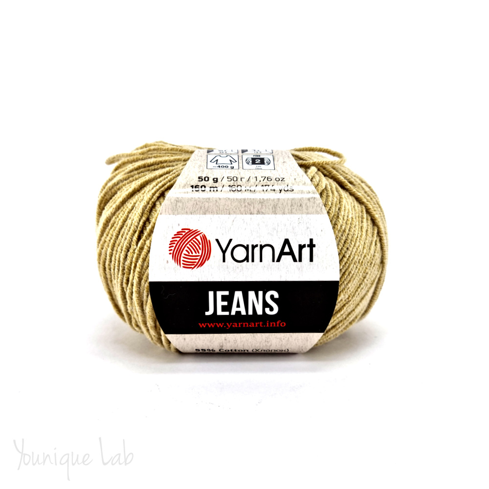 Νήμα Jeans Yarn Art No48 μπεζ by Younique Lab 3