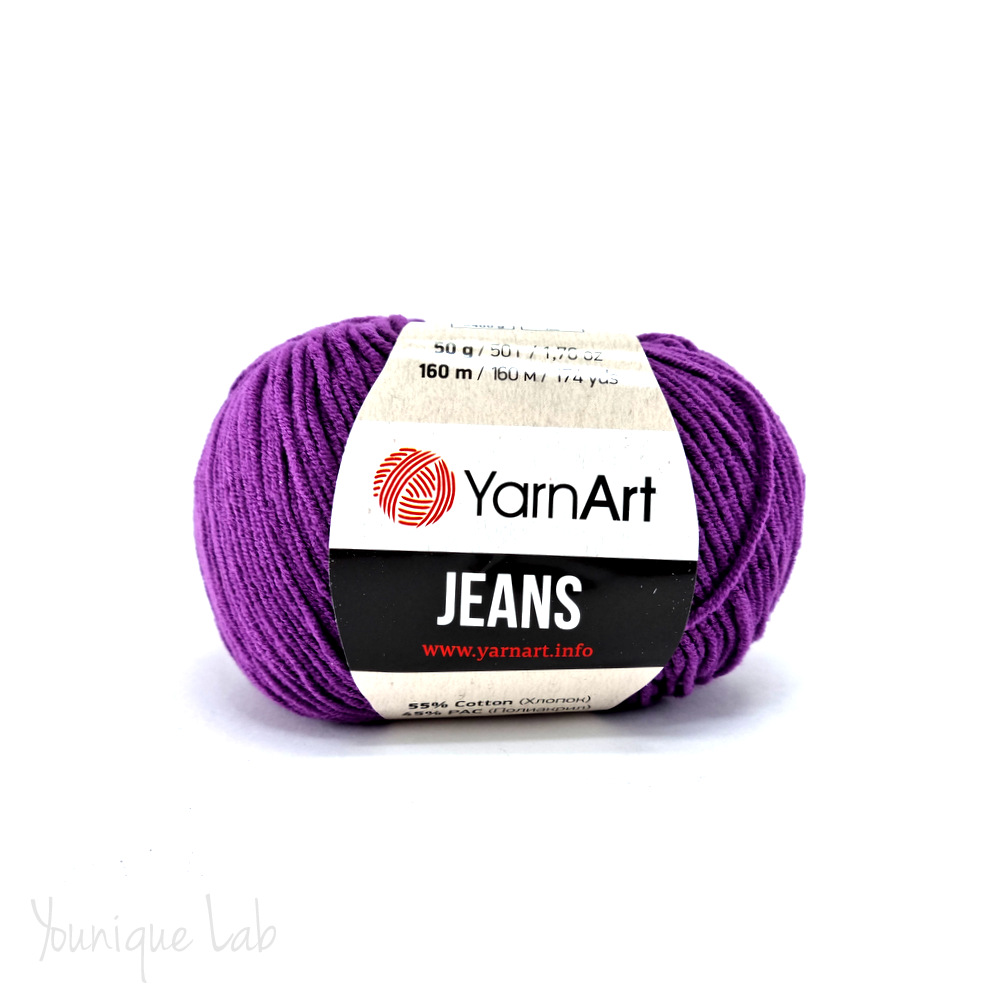 Νήμα Jeans Yarn Art No50 μωβ by Younique Lab 3