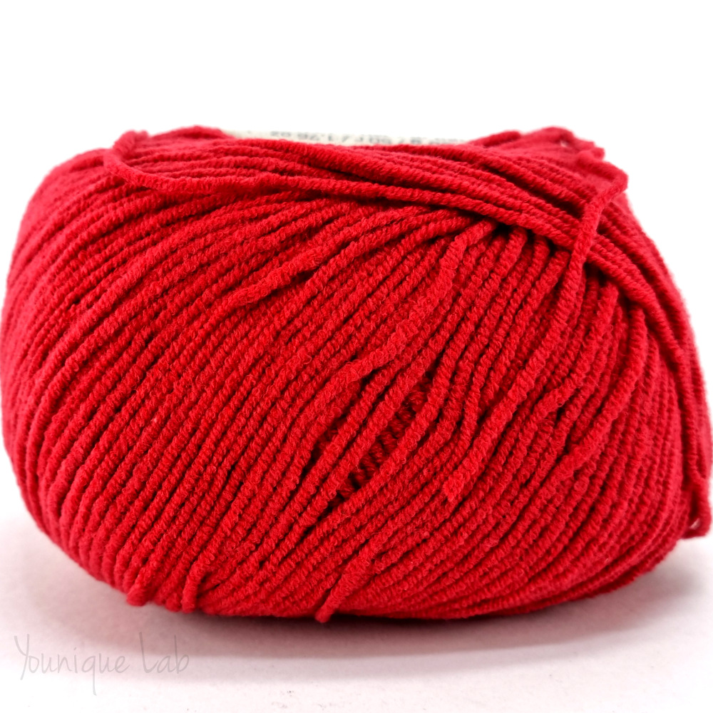 Νήμα Jeans Yarn Art No51 κόκκινο by Younique Lab 1
