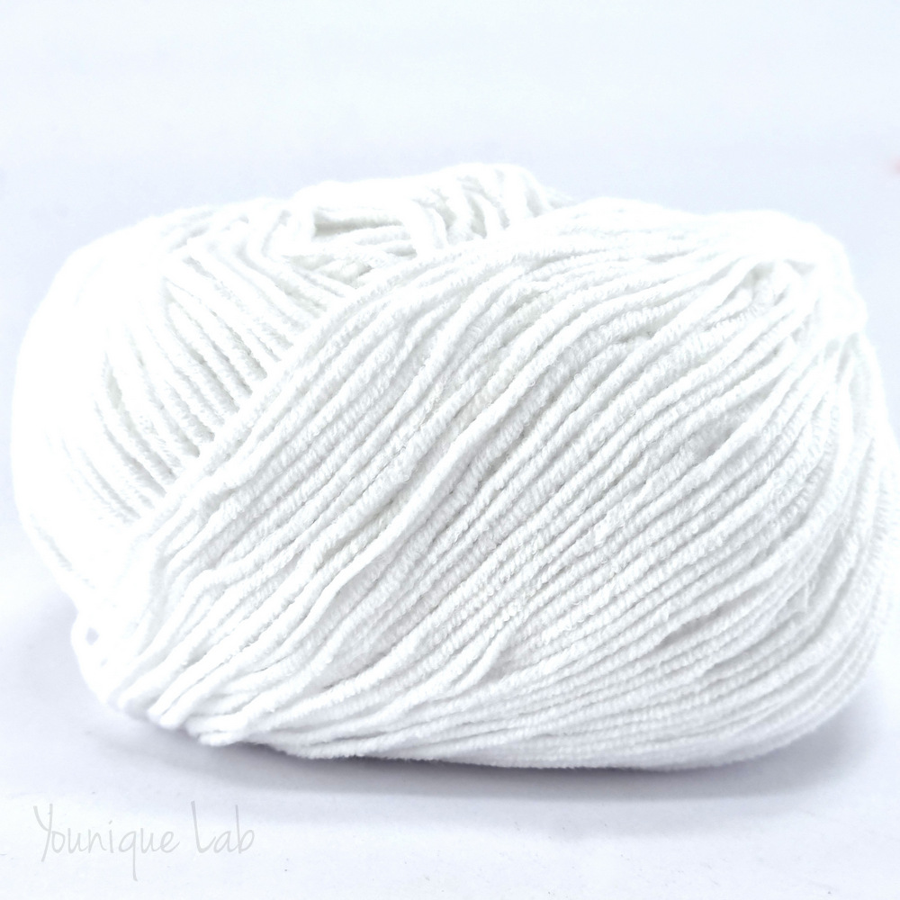 Νήμα Jeans Yarn Art No62 λευκό by Younique Lab 1