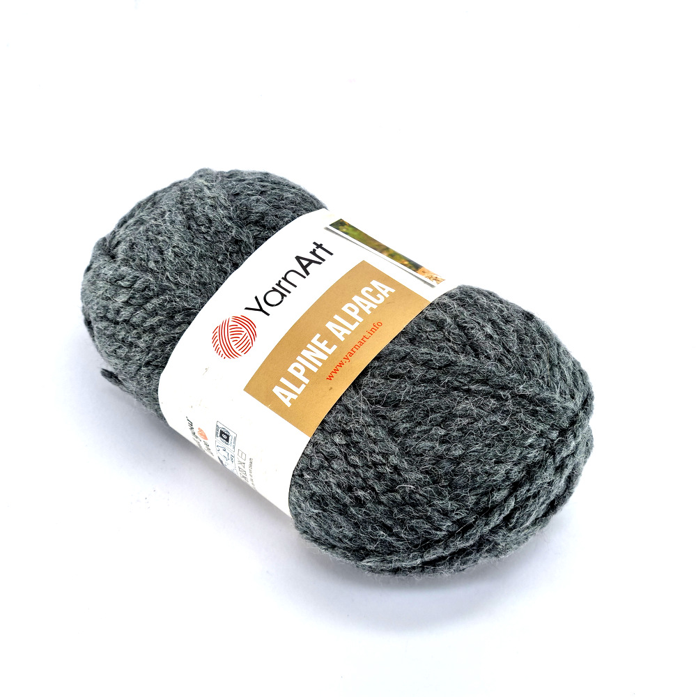 Νήμα για ρούχα Alpine Alpaca Yarn Art 436 γκρι σκούρο by Younique Lab 1