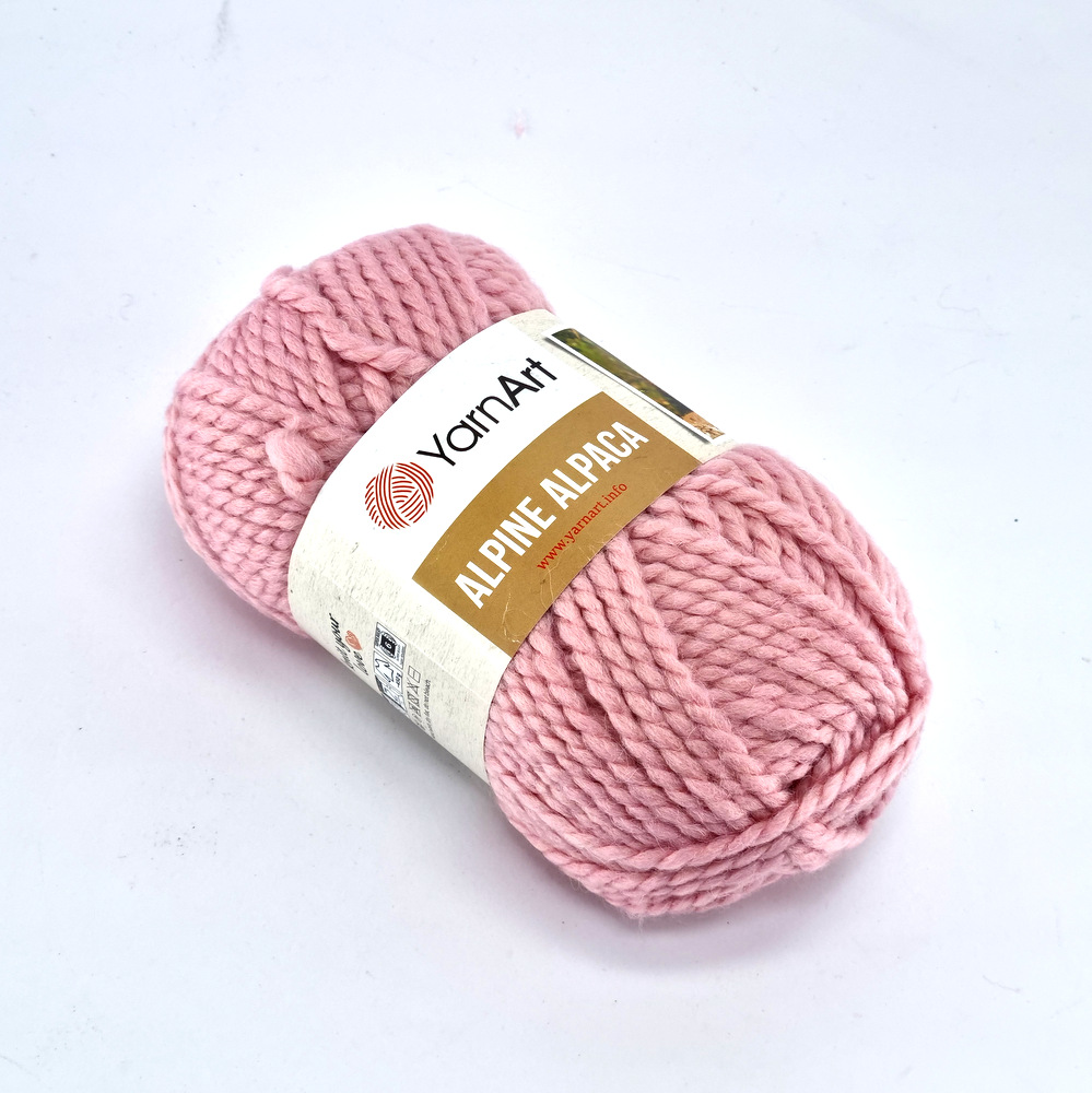 Νήμα για ρούχα Alpine Alpaca Yarn Art 445 ροζ by Younique Lab 3