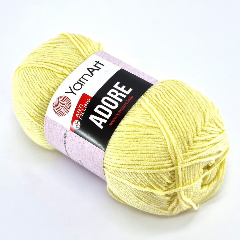για ρούχα Yarn Art Adore 356 κίτρινο by Younique Lab 2