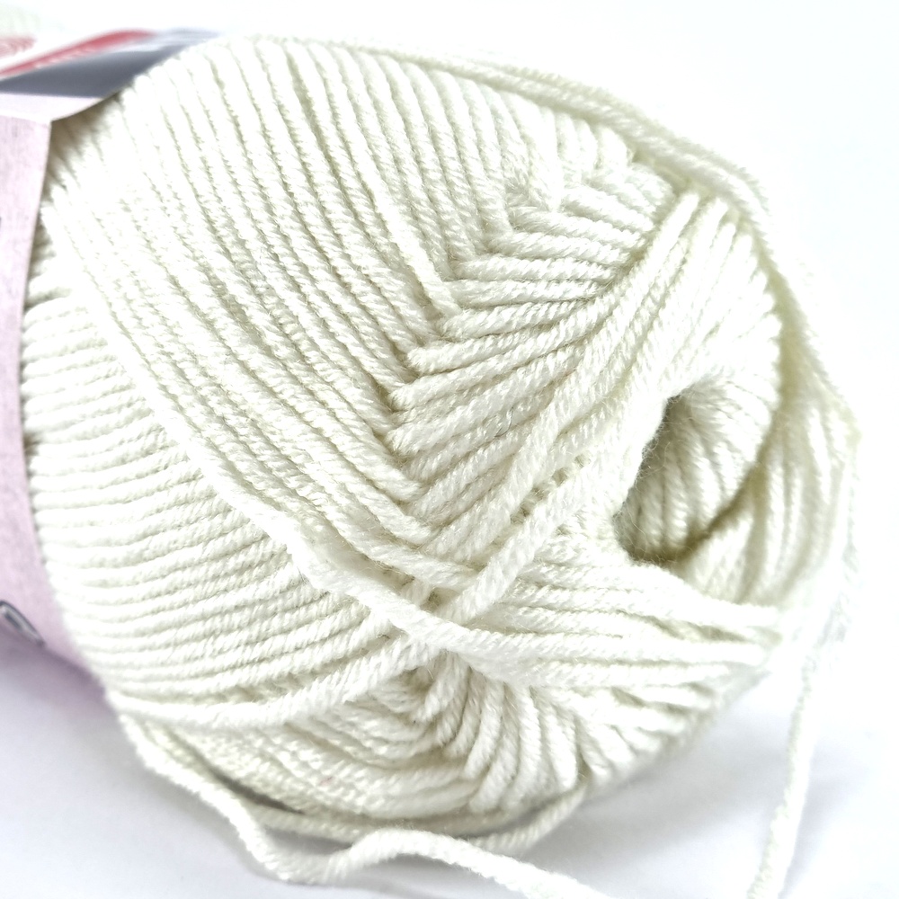 για ρούχα Yarn Art Adore 357 λευκό by Younique Lab 1