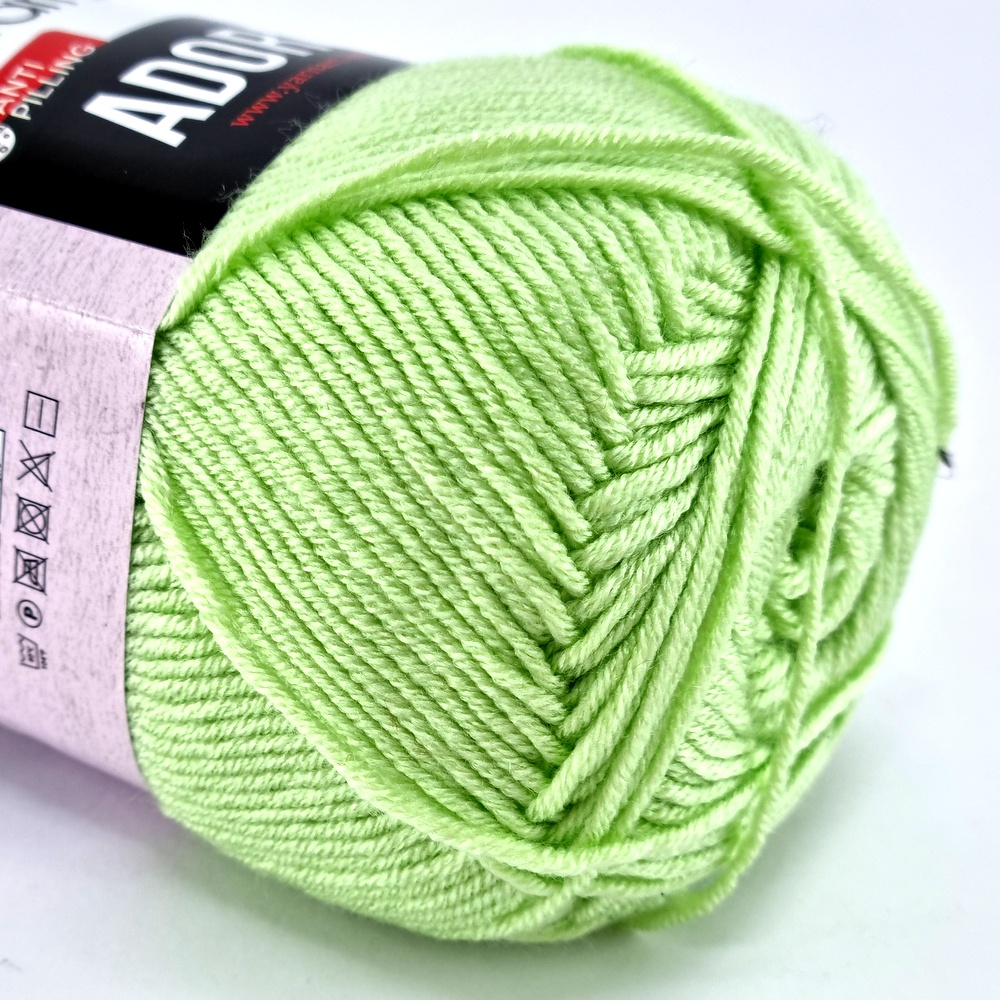 Νήμα για ρούχα Yarn Art Adore 359 ανοιχτό πράσινο by Younique Lab 1