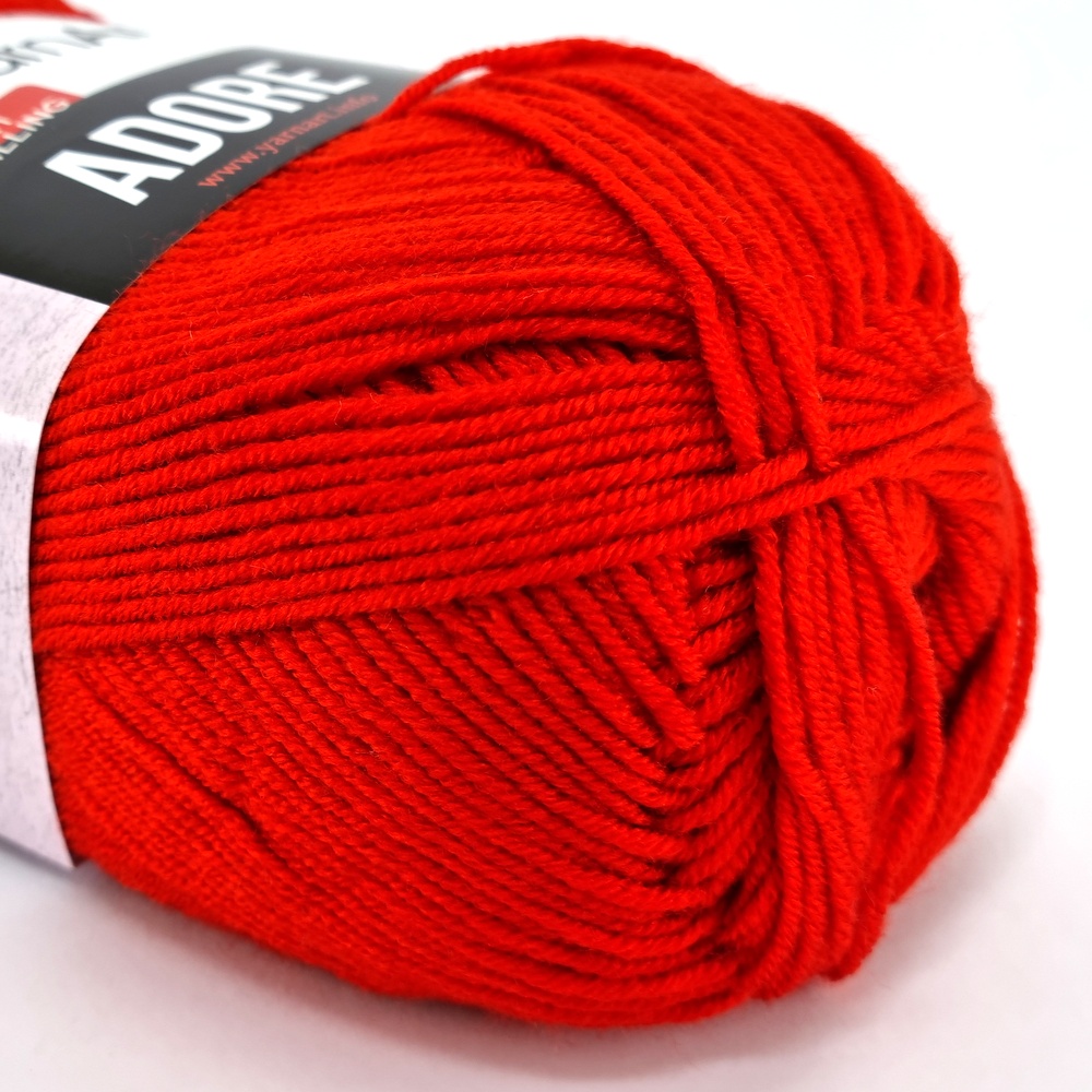 για ρούχα Yarn Art Adore 371 κόκκινο by Younique Lab 1