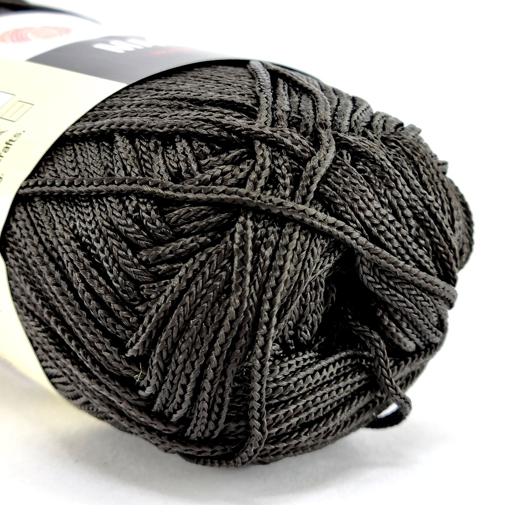 Νήμα για τσάντες Yarn Art Macrame 148 μαύρο by Younique Lab 1