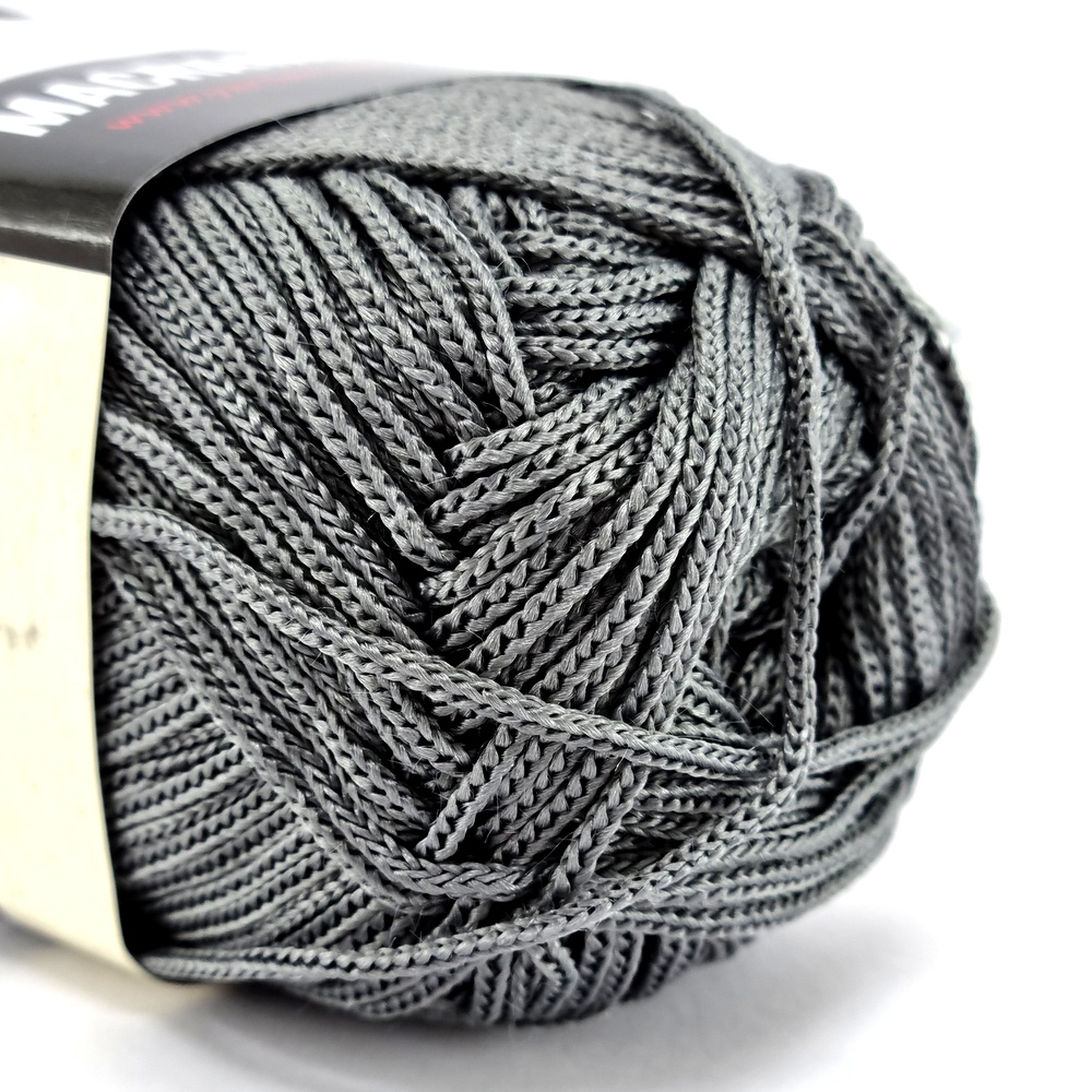 για τσάντες Yarn Art Macrame 159 γκρι σκούρο by Younique Lab 1