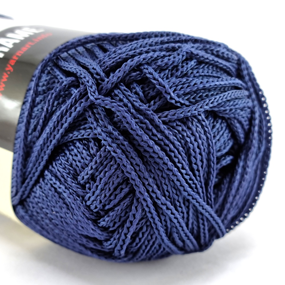 για τσάντες Yarn Art Macrame 162 μπλε σκούρο by Younique Lab 1