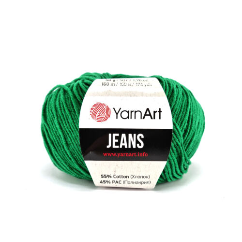 Νο.52 Jeans Yarn Art πράσινο