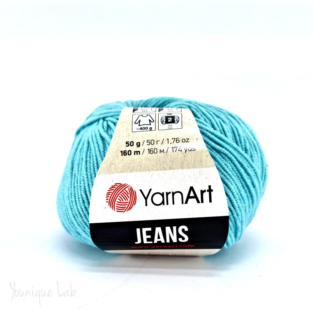 Νο.81 μπλε ανοιχτό Jeans Yarn Art by Younique Lab 3