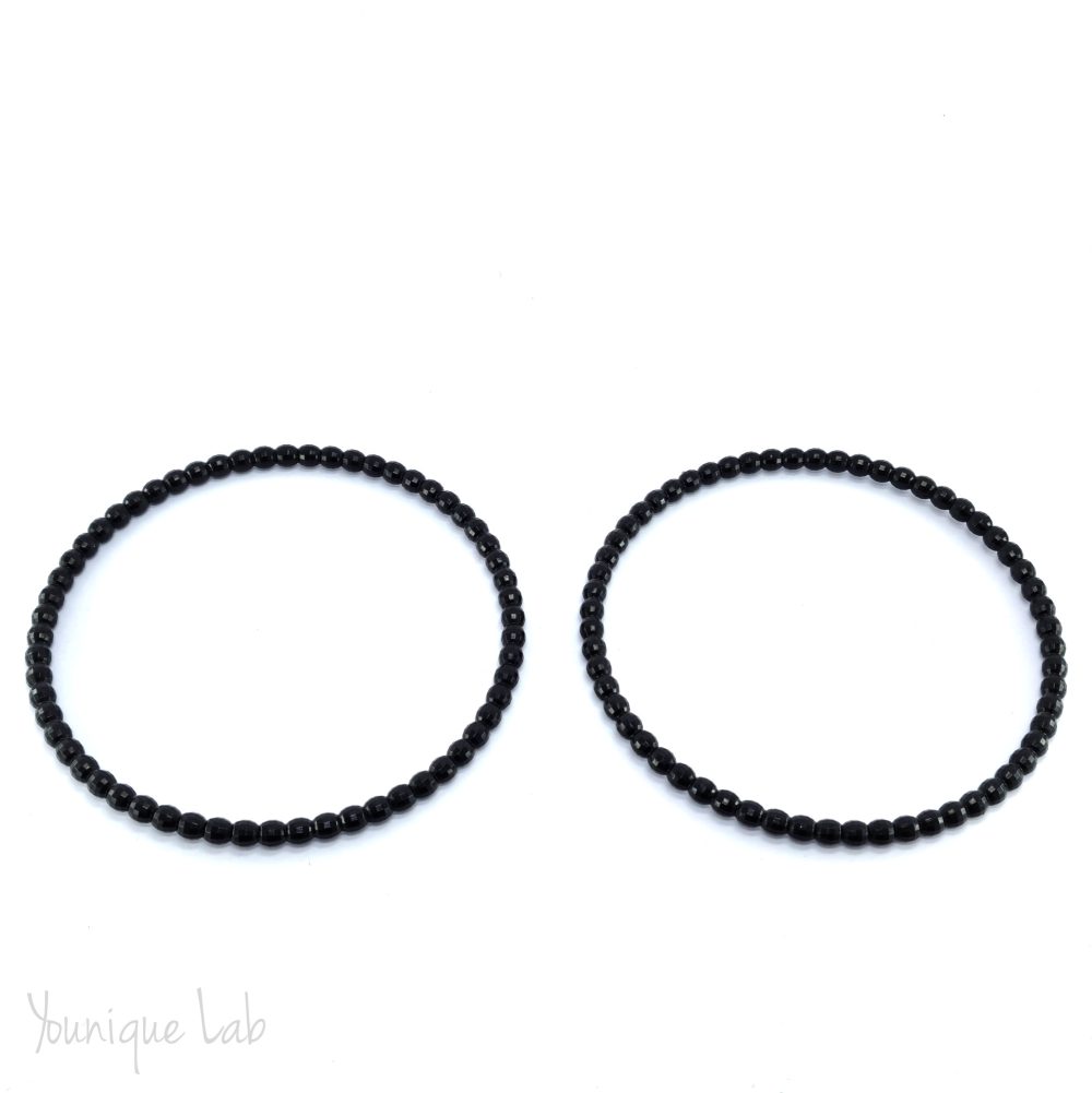 Χερούλια για τσάντες κύκλος μαύρα by Younique Lab 2